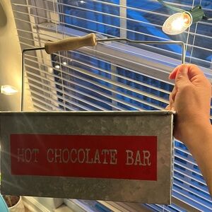 Metal Hot Chocolate Bar Sign